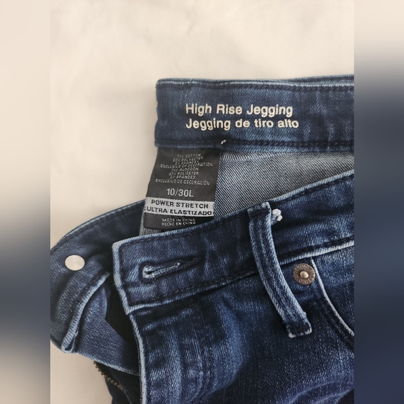 Women's High-rise stretchy jegging pants size 10/ 30 L - Picture 2 of 2